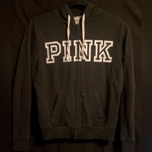 PINK Zip Up Sweater
